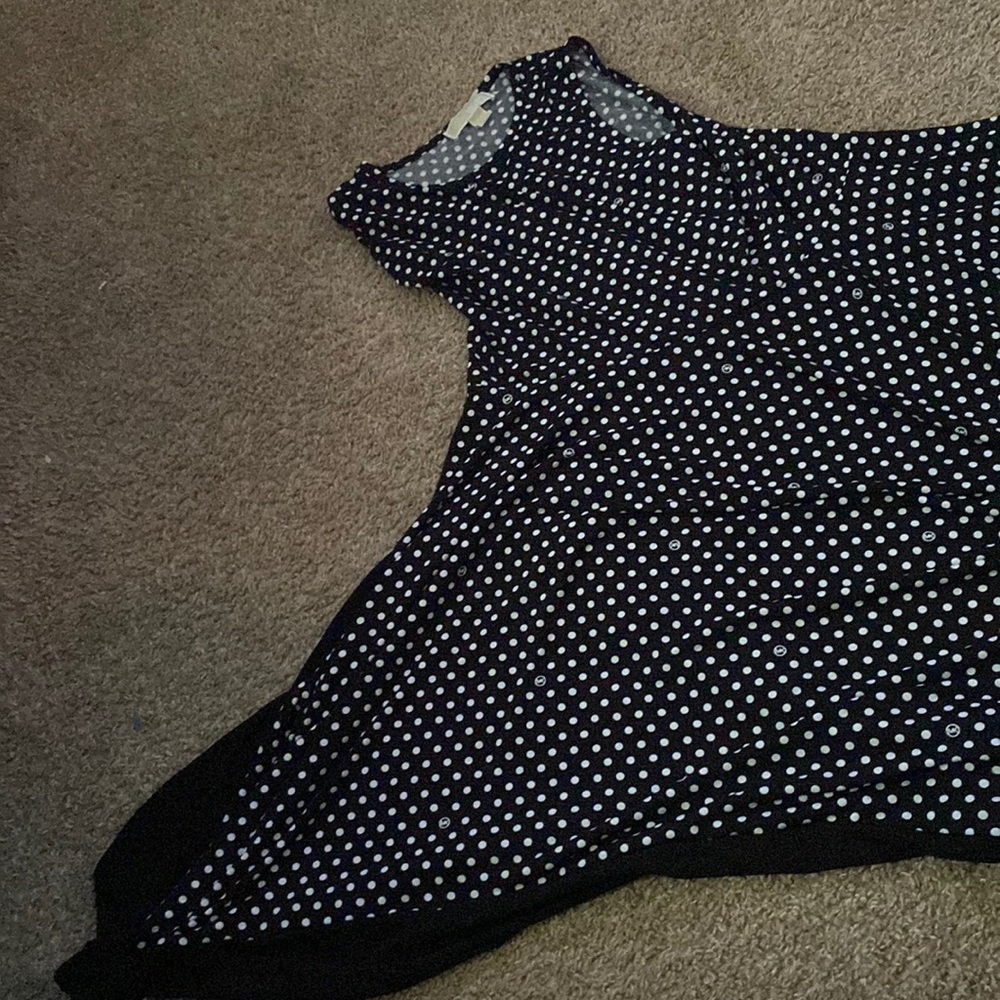 Michael Kors black and white dress